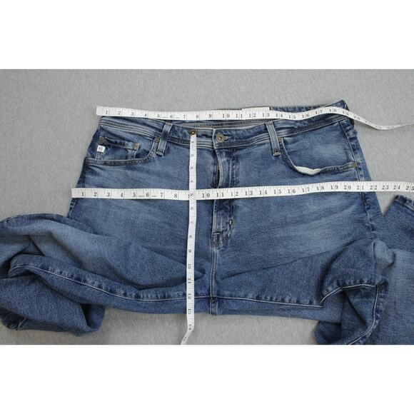 AG Adriano Goldshmied Jeans Mens 38 x 32 Blue Everett Slim Straight Stretch - Picture 7 of 8